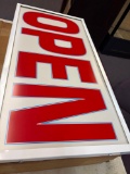 New illuminated open sign