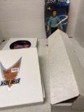 Star Trek trading cards figure collector plates