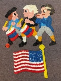 USA themed vintage popcorn items