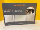 New haircut mirror