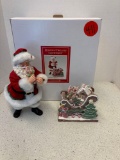 Department 56 Santa and gingerbread sleigh