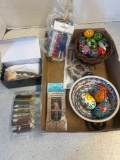 hand painted eggs and decor