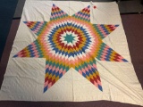 vintage line star quilt