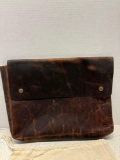 MOONSTER leather attache case