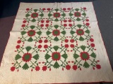 vintage applique quilt