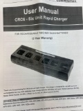 new CRC6 six unit rapid charger