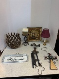 Candleholders, chimes, other home decor