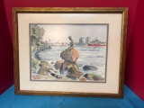 Signed original water color