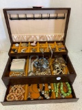Jewelry box full of jewelry