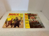 1956 Male magazine and 1949 outdoors magazine