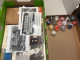 vintage football mini helmets and sports ephemera