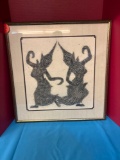 art temple rubbing two dancers