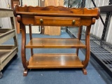 Pine one drawer stand