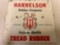 Harrelson rubber Company, Ashboro, NC tread rubber, metal mechanical time sign