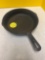 vintage cast iron skillet with smoke rins NO. 7