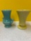 McCoy USA pottery vases