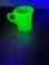 Uranium class child cup, cat on basket, dog on drum