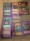 44 YU-GI-OH! Cards with amethyst backs, and rule book