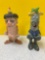 2 rare 1960s KREISS psycho ceramics