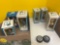 Cleveland barons hockey bobble heads and signed hockey pucks