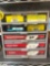 tool/supply organizer with nails and other supplies