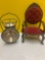 vintage Delta powerlight lantern, and miniature chair