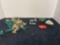 vintage matchbox cars, plastic army soldiers
