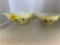 vintage Pyrex gooseberry mixing bowls