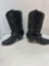 dingo, LAD black pig W/Concho strap size 8.5