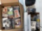 cameras and sound tapes