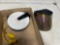 Face shield, and retractable drop light