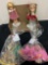 2 vintage dolls with clothing