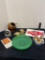 Japan, salt and pepper, wood bowl, tiki, etc.
