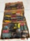 Vintage HO train set with power packs, All metal