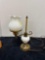 student lamp, 12 inches tall