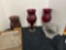 Ruby and Crystal glass