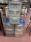 Three Three drawer storage bin