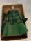 China head doll with earrings and brooch