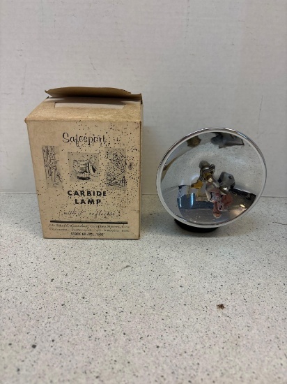 Carbide lamp, new old stock in box