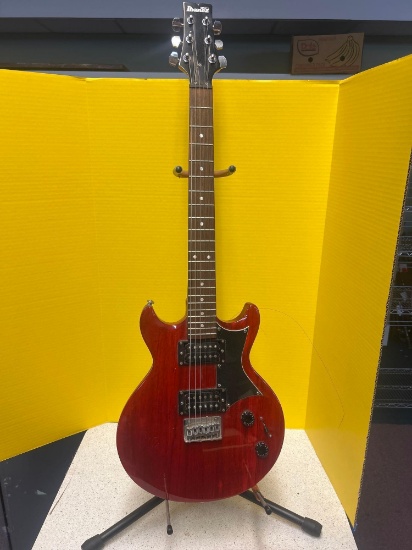 IBANEZ electric guitar Crimson red
