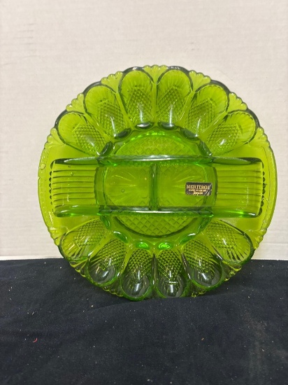 LE Smith heritage deviled egg plate