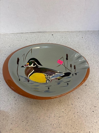 Stangl pottery, wood duck ashtray