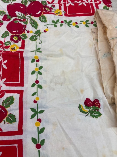 Vintage tablecloth