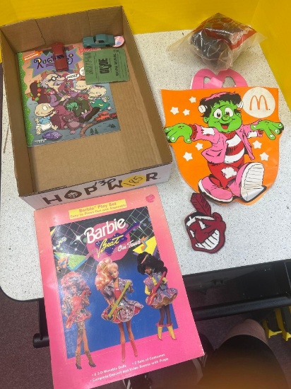 vintage McDonalds collectibles, and toy booklets