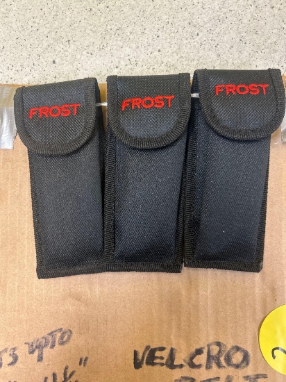3 Frost Velcro belt straps