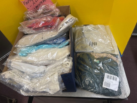 25 tops/tanks large and XL unopened