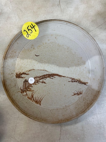 studio pottery decorative plate