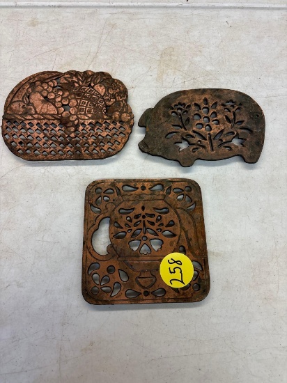 Copper trivets
