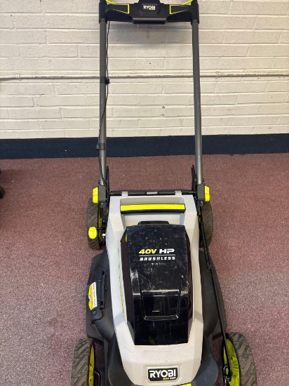 Ryobi brushless lawnmower