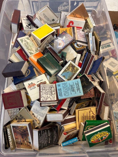 Collectible Match Book Covers with matches